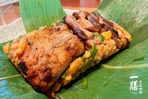 炭火炙烤白腹鰻入粽!端午獨特美味「一膳私廚鰻魚肉粽」